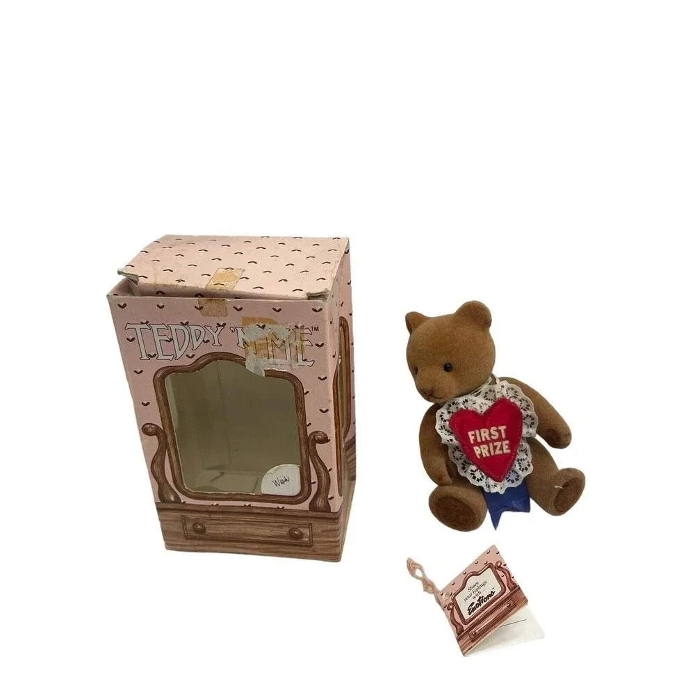 Vintage 1983 Teddy N Me Bear Mattel Emotions Frist Prize  By Sekiguchi RARE